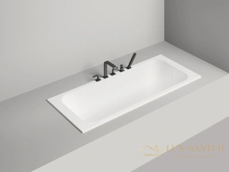 ванна salini orlanda 102022m s-stone 180x80 см, белый